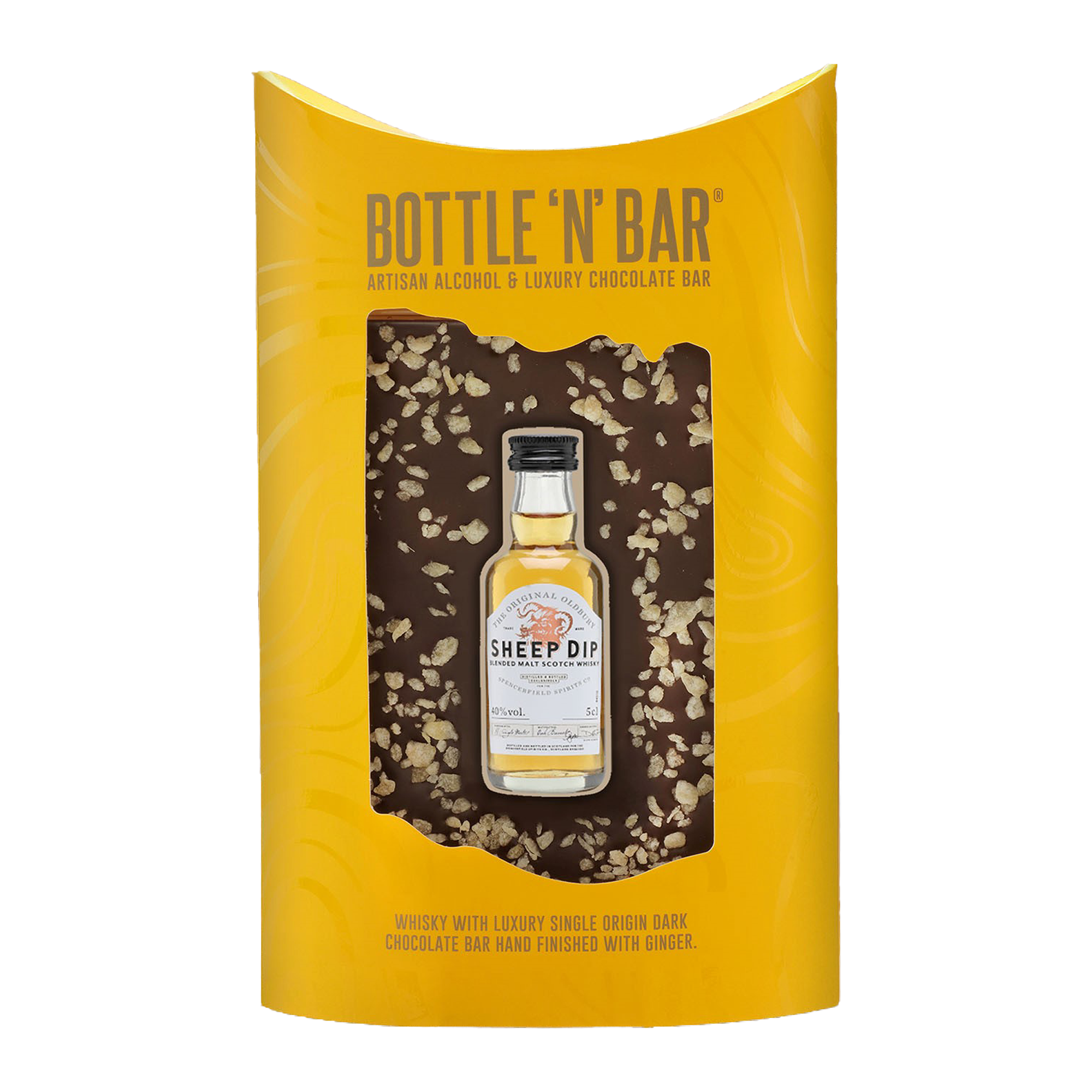 Bottle 'N' Bar Sheep Dip Whisky & Dark Chocolate by The Pop Up Deli - The Pop Up Deli