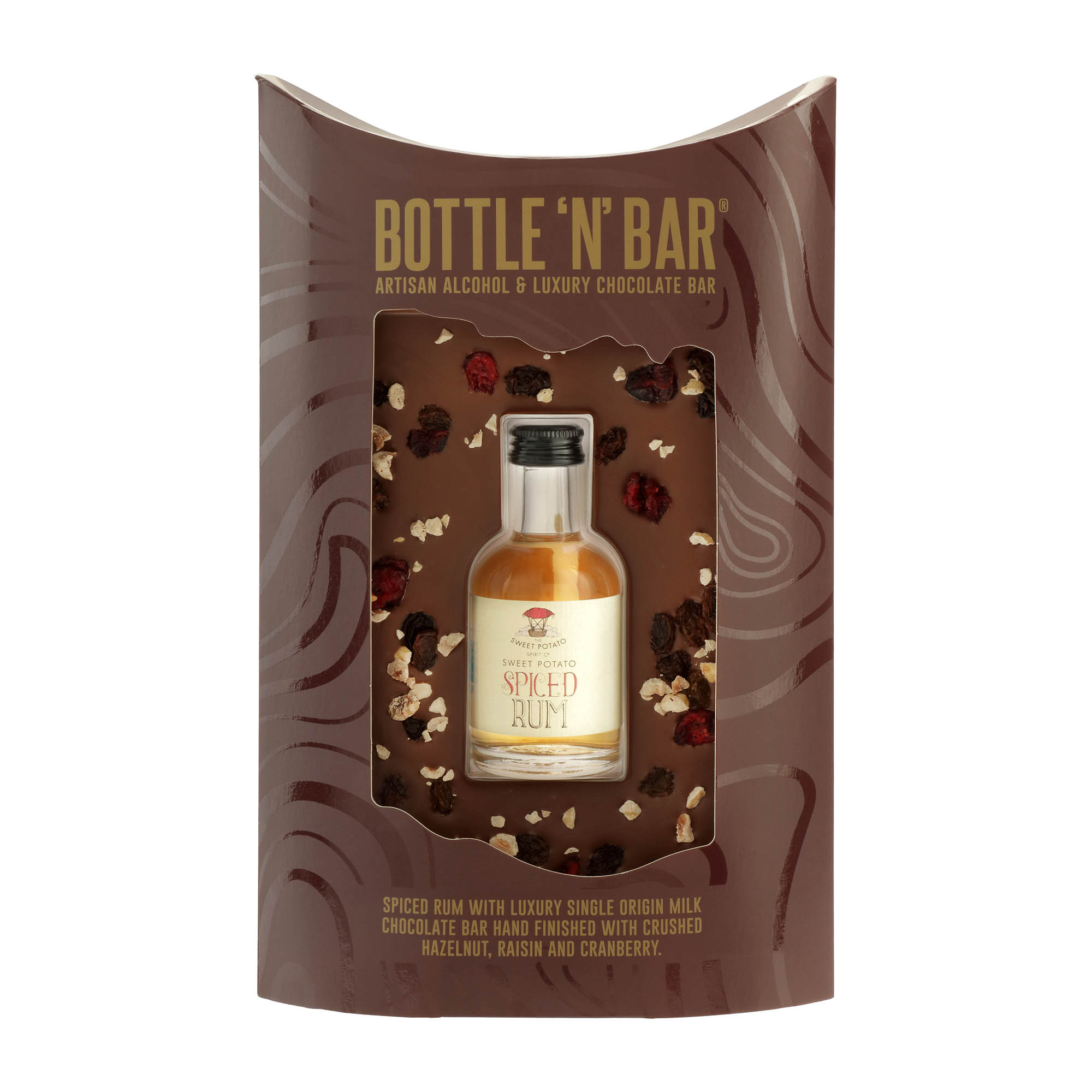 Bottle 'N' Bar Spiced Rum & Milk Chocolate by The Pop Up Deli - The Pop Up Deli