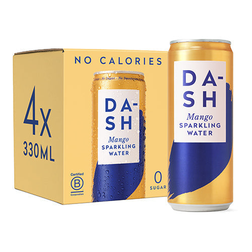 Dash Water Mango Multipack (4 x 330ml) [WHOLE CASE]