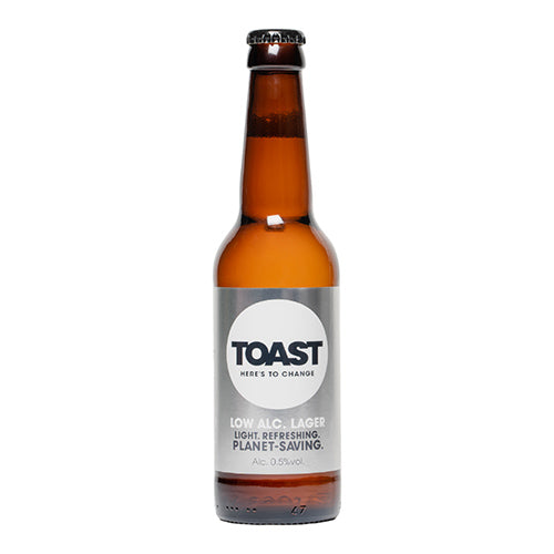 Toast Ale Low Alc Lager 330ml Bottle [WHOLE CASE]