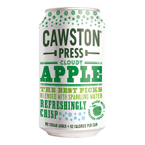 Cawston Press Sparkling Cloudy Apple 330ml Cans [WHOLE CASE]