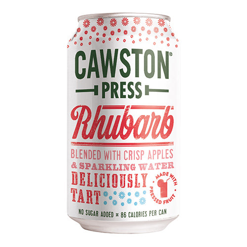 Cawston Press Sparkling Rhubarb 330ml Cans  [WHOLE CASE]