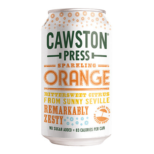 Cawston Press Sparkling Seville Orange 330ml Cans [WHOLE CASE]