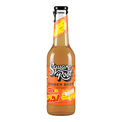 Square Root Ginger Beer 275ml Bottle  [WHOLE CASE]