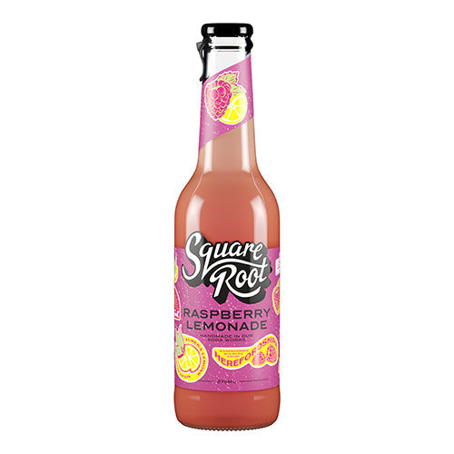 Square Root Raspberry Lemonade 275ml Bottle [WHOLE CASE]
