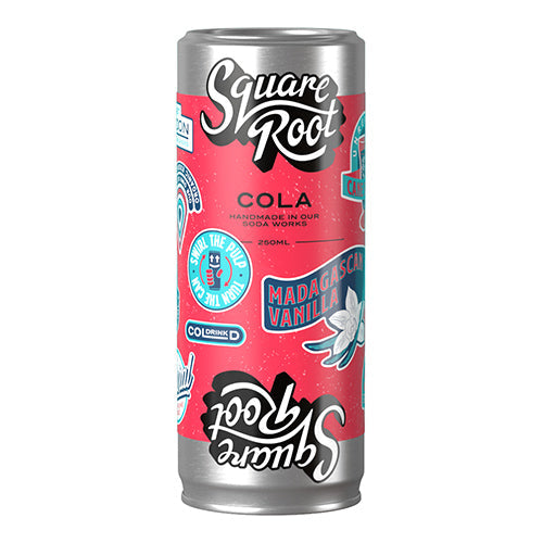 Square Root Cola 250 ml Can  [WHOLE CASE]