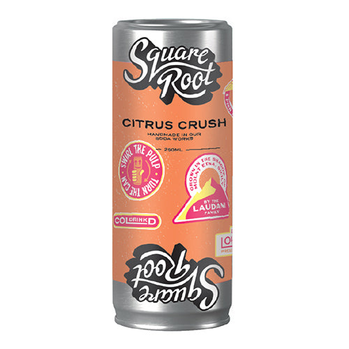 Square Root Citrus Crush 250ml Can [WHOLE CASE]