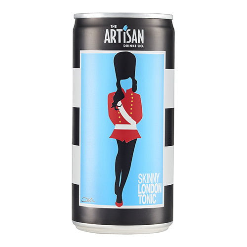 Artisan Drinks Skinny London Tonic 6 x 4 200ml Can [WHOLE CASE]