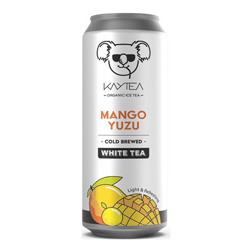 KAYTEA Mango Yuzu (Organic) 330ml Can  [WHOLE CASE]