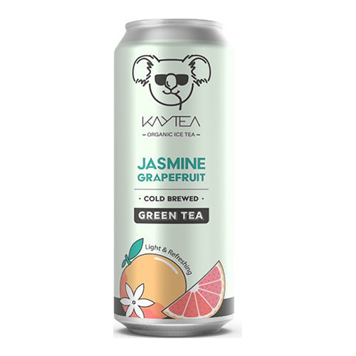 KAYTEA Jasmine Grapefruit (Organic) 330ml Can  [WHOLE CASE]