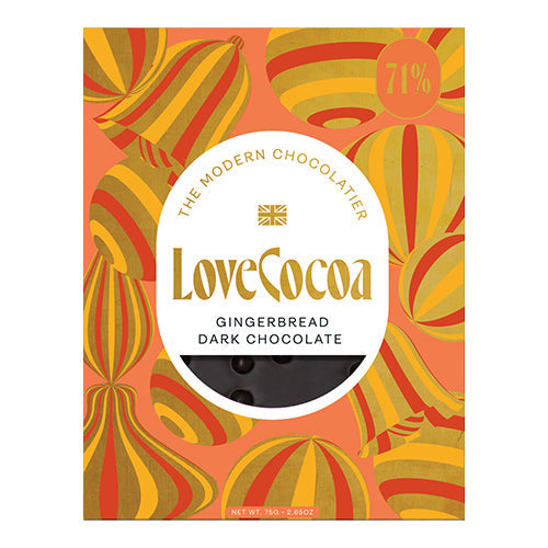 Love Cocoa Gingerbread Bar 75g [WHOLE CASE]
