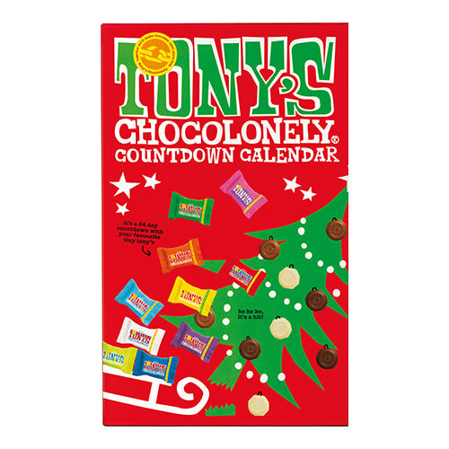 Tony's Chocolonely Countdown Calendar 225g [WHOLE CASE]