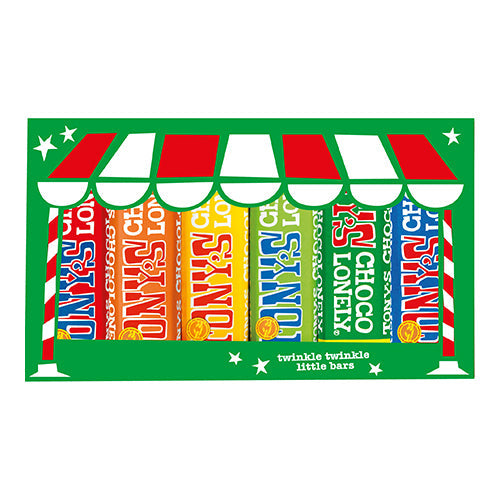 Tony's Chocolonely Christmas Rainbow Tasting Pack 288g [WHOLE CASE]
