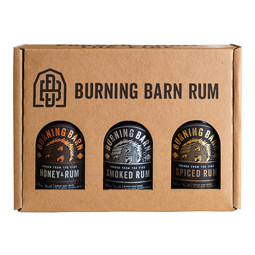 Burning Barn Rum Gift Box 3x5cl  [WHOLE CASE]