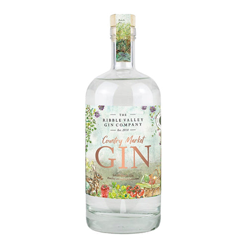 The Ribble Valley Country Market Gin 70cl [WHOLE CASE]