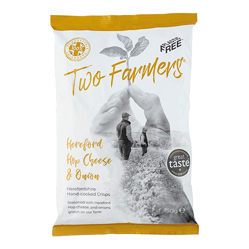 Two Farmers Hereford Hop Cheese & Onion 150g  [WHOLE CASE]