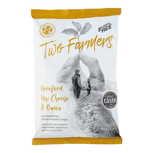 Two Farmers Hereford Hop Cheese & Onion 150g [WHOLE CASE]
