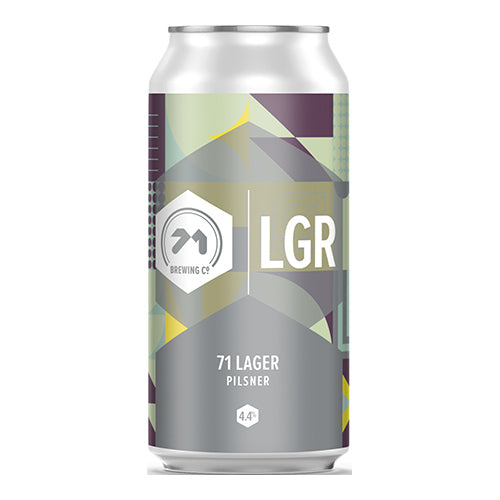 71 Brewing Lager Pilsner 4.4% 440ml [WHOLE CASE]