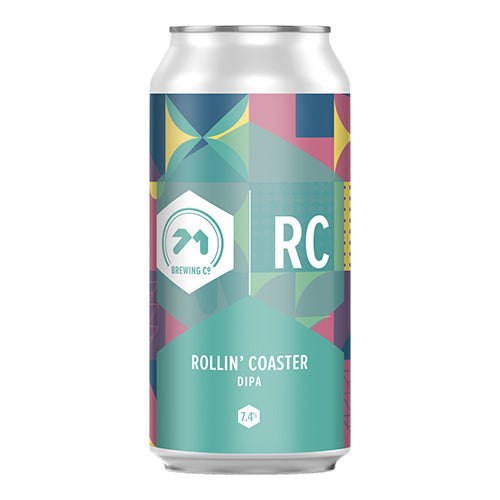 71 Brewing Rollin' Coaster Double IPA 7.4% 440ml  [WHOLE CASE]