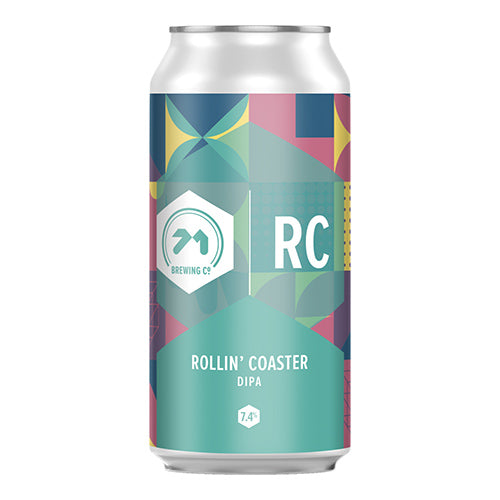 71 Brewing Rollin' Coaster Double IPA 7.4% 440ml [WHOLE CASE]