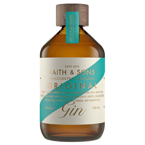 Faith & Sons Original Gin 500ml by Faith & Sons - The Pop Up Deli