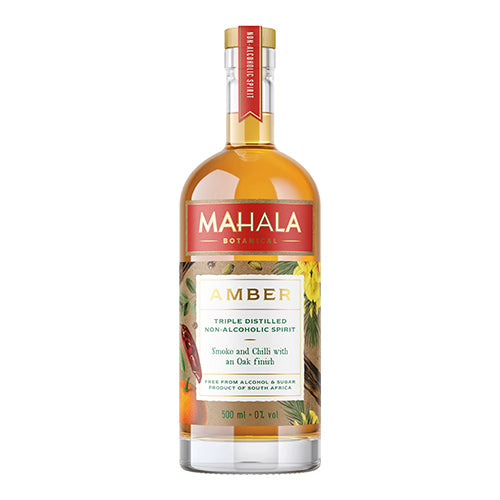 Mahala Botanical Amber Alcohol-Free Dark Botanical Spirit 500ml [WHOLE CASE]