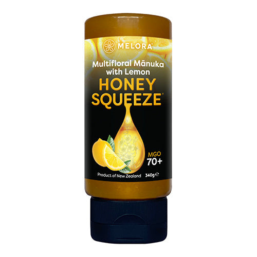 Melora Manuka Honey 70+ MGO Lemon Squeeze 330g [WHOLE CASE]