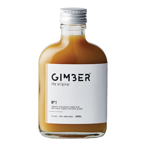 GIMBER Peruvian Ginger, Alcohol Free Concentrate 200ml  [WHOLE CASE]