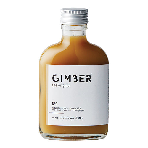 GIMBER Peruvian Ginger, Alcohol Free Concentrate 200ml [WHOLE CASE]