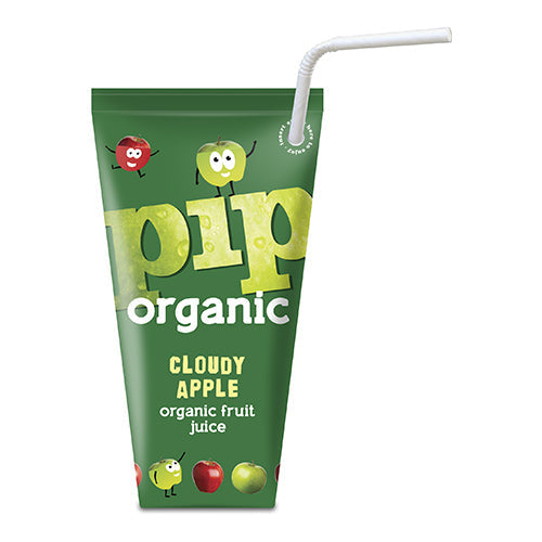 Pip Organic Cloudy Apple Juice Carton 180ml  [WHOLE CASE]