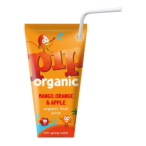 Pip Organic Mango, Orange & Apple With Spring Water 180ml  [WHOLE CASE]