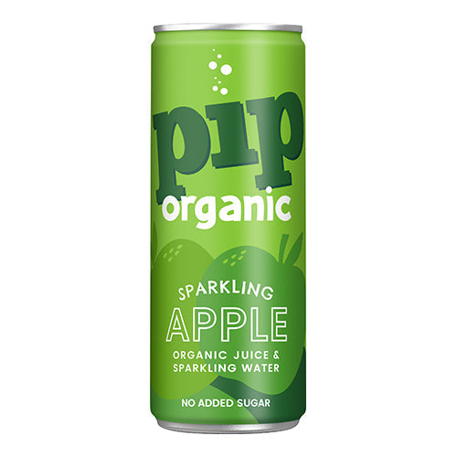 Pip Organic Sparkling Apple Can 250ml  [WHOLE CASE]