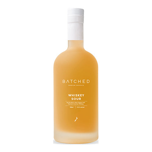 Batched Whisky Sour 13.9% ABV Hand Crafted in New Zealand 725ml [WHOLE CASE]