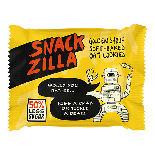 Snackzilla Ltd Soft-Baked Golden Syrup Oat Cookies 30g  [WHOLE CASE]