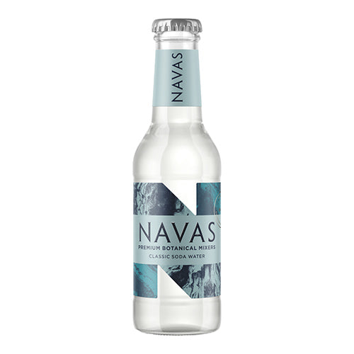 Navas Drinks Classic Soda Water 200ml  [WHOLE CASE]