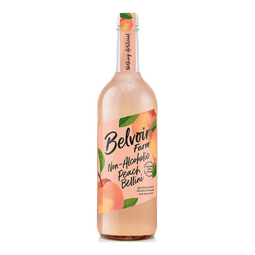 Belvoir Non Alcoholic Peach Bellini 750ml [WHOLE CASE]