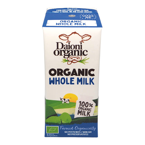 Daioni Organic Whole Milk 200ml [WHOLE CASE]