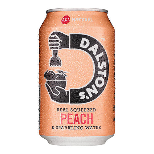 Dalston's Peach Soda 330ml Can  [WHOLE CASE]