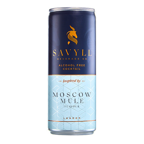 Savyll Moscow Mule - Non-Alcoholic Cocktail 250ml Can  [WHOLE CASE]