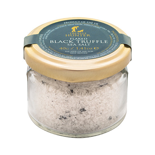 Truffle Hunter Flaked Black Truffle Sea Salt 40g [WHOLE CASE]