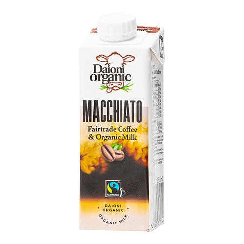 Daioni Organic Fairtrade Macchiato Latte 250ml [WHOLE CASE]