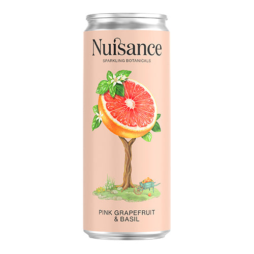 Nuisance Drinks Pink Grapefruit & Basil 250ml  [WHOLE CASE]