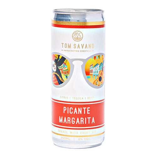 Tom Savano Picante Margaita 8% RTD cocktail 250ml [WHOLE CASE]