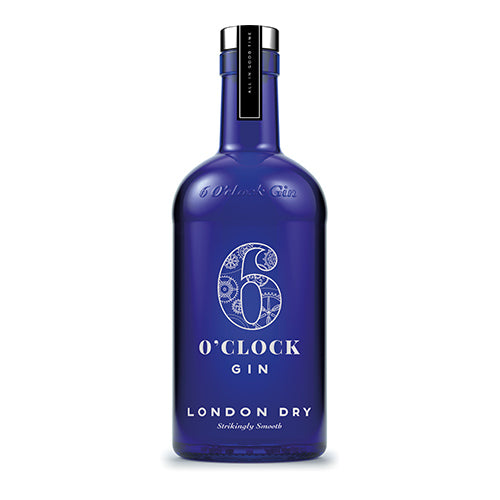 6 O'Clock Gin London Dry 70cl [WHOLE CASE]