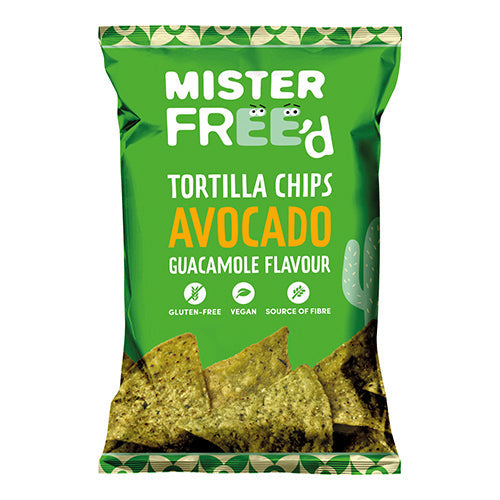 Mister Free'd Tortilla Chips with Avocado 135g  [WHOLE CASE]