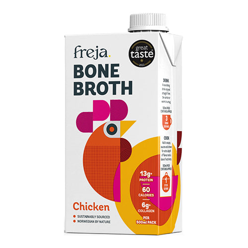 Freja Chicken Bone Broth 500ml [WHOLE CASE]