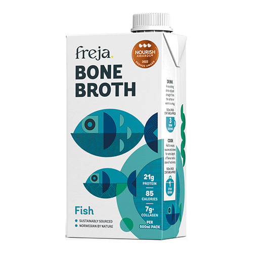 Freja Fish Bone Broth 500ml [WHOLE CASE]