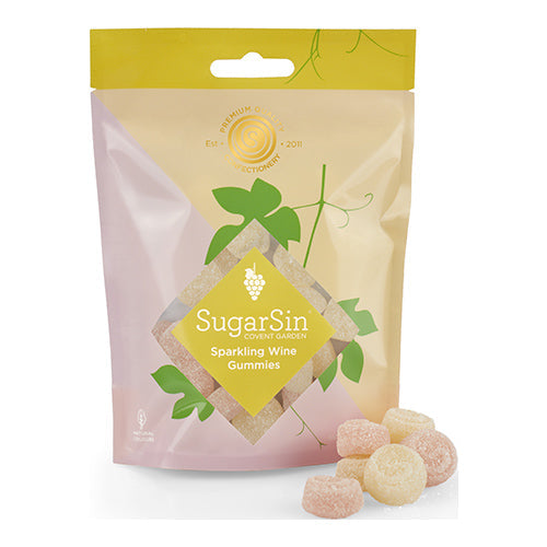 SugarSin Sparkling Wine Gummies 100g  [WHOLE CASE]