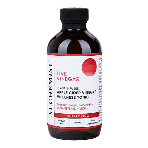 The Bath Alchemist Apple Cider Vinegar Wellness Tonic Unsweetend + Vegan N°1 240ml [WHOLE CASE]