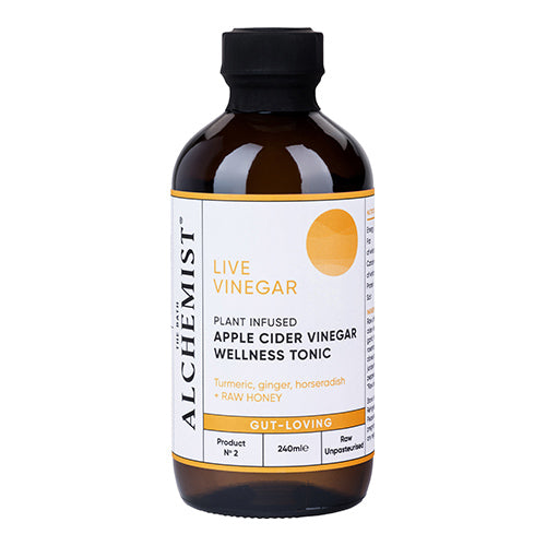 The Bath Alchemist Apple Cider Vinegar Wellness Tonic + Raw Honey N°2 240ml [WHOLE CASE]